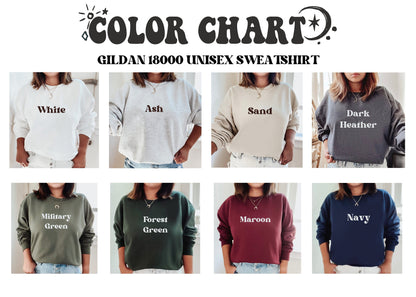 Silly Goose University Embroidered Sweatshirt, Silly Goose Women's Sweatshirt, Embroidered Gifts, Cute Silly Goose for Women