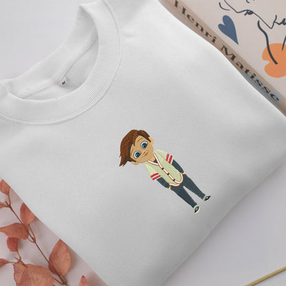 Tim Templeton Embroidery, Disneyland Embroidered Sweatshirt, Movie Disney Inspired, Valentine's Day Gifts Idea For Him Her