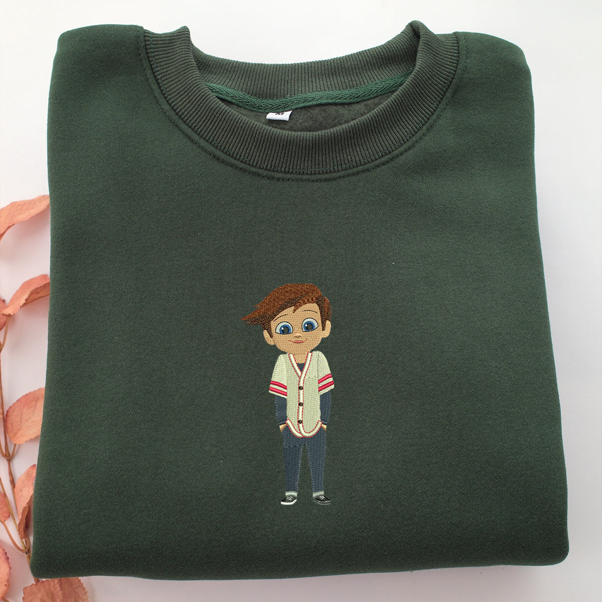 Tim Templeton Embroidery, Disneyland Embroidered Sweatshirt, Movie Disney Inspired, Valentine's Day Gifts Idea For Him Her