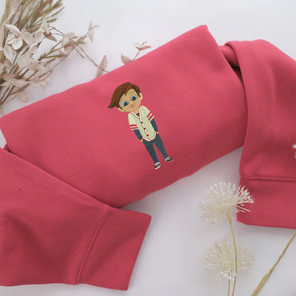 Tim Templeton Embroidery, Disneyland Embroidered Sweatshirt, Movie Disney Inspired, Valentine's Day Gifts Idea For Him Her