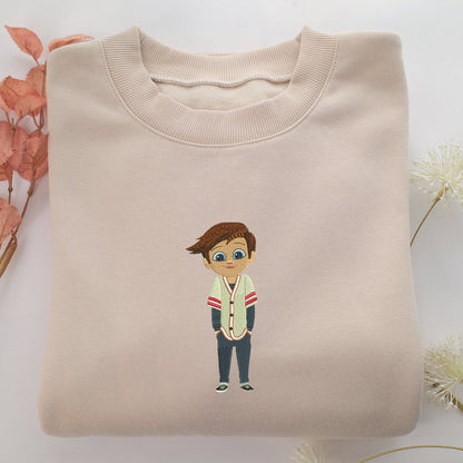Tim Templeton Embroidery, Disneyland Embroidered Sweatshirt, Movie Disney Inspired, Valentine's Day Gifts Idea For Him Her