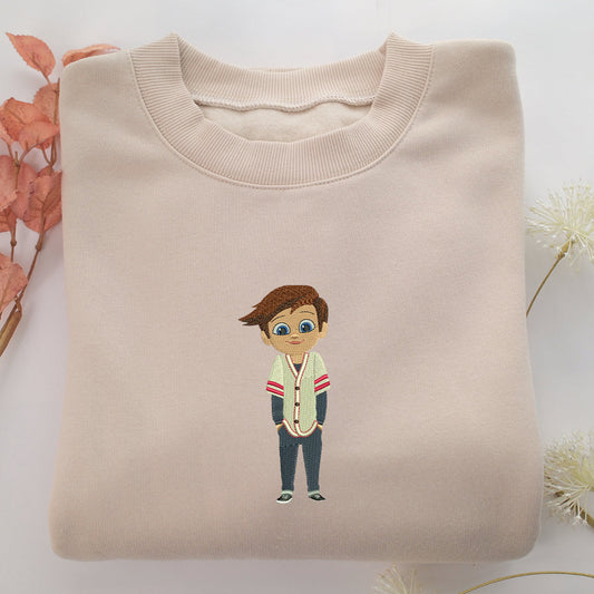 Tim Templeton Embroidery, Disneyland Embroidered Sweatshirt, Movie Disney Inspired, Valentine's Day Gifts Idea For Him Her
