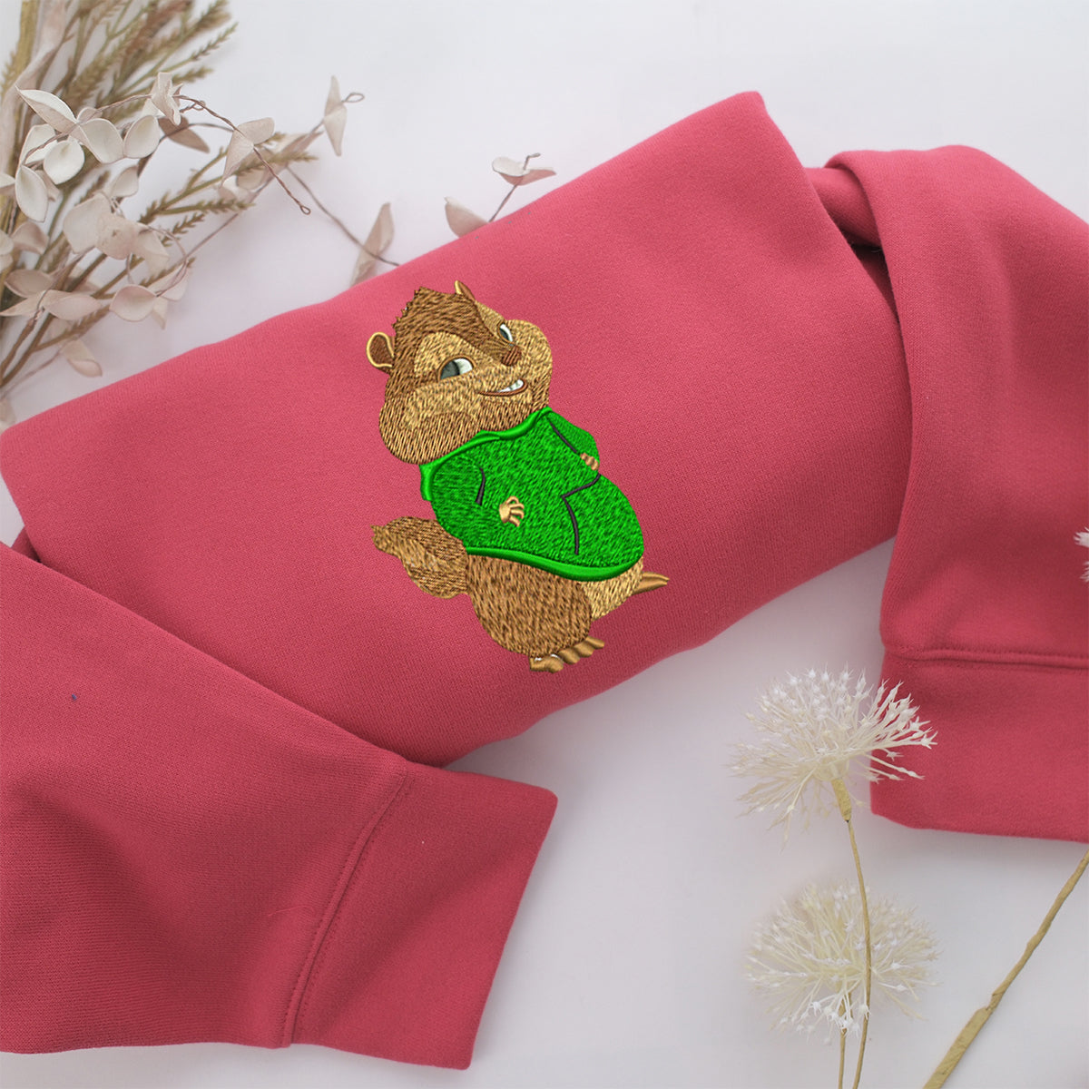 Theodore Seville Embroidery, Disneyland Embroidered Sweatshirt, Movie Disney Inspired, Valentine's Day Gifts Idea For Him Her