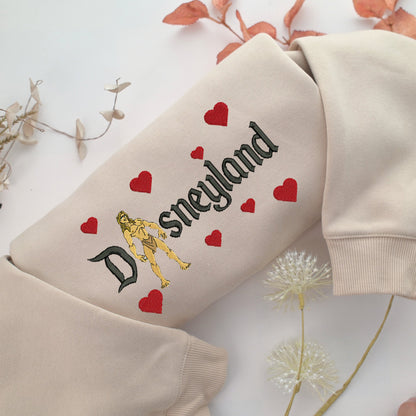 Tarzan Disneyland Embroidery, Disneyland Embroidered Sweatshirt, Movie Disney Inspired, Valentine's Day Gifts Idea For Him Her