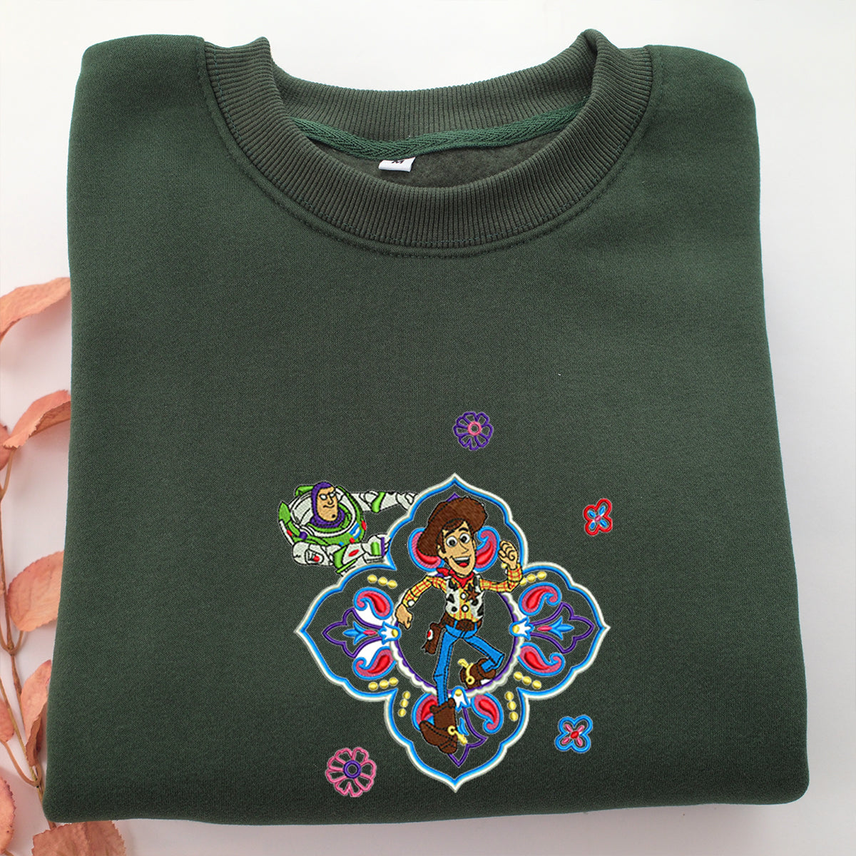 The Toy Story v2 Embroidery, Disneyland Embroidered Sweatshirt, Movie Disney Inspired, Valentine's Day Gifts Idea For Him Her