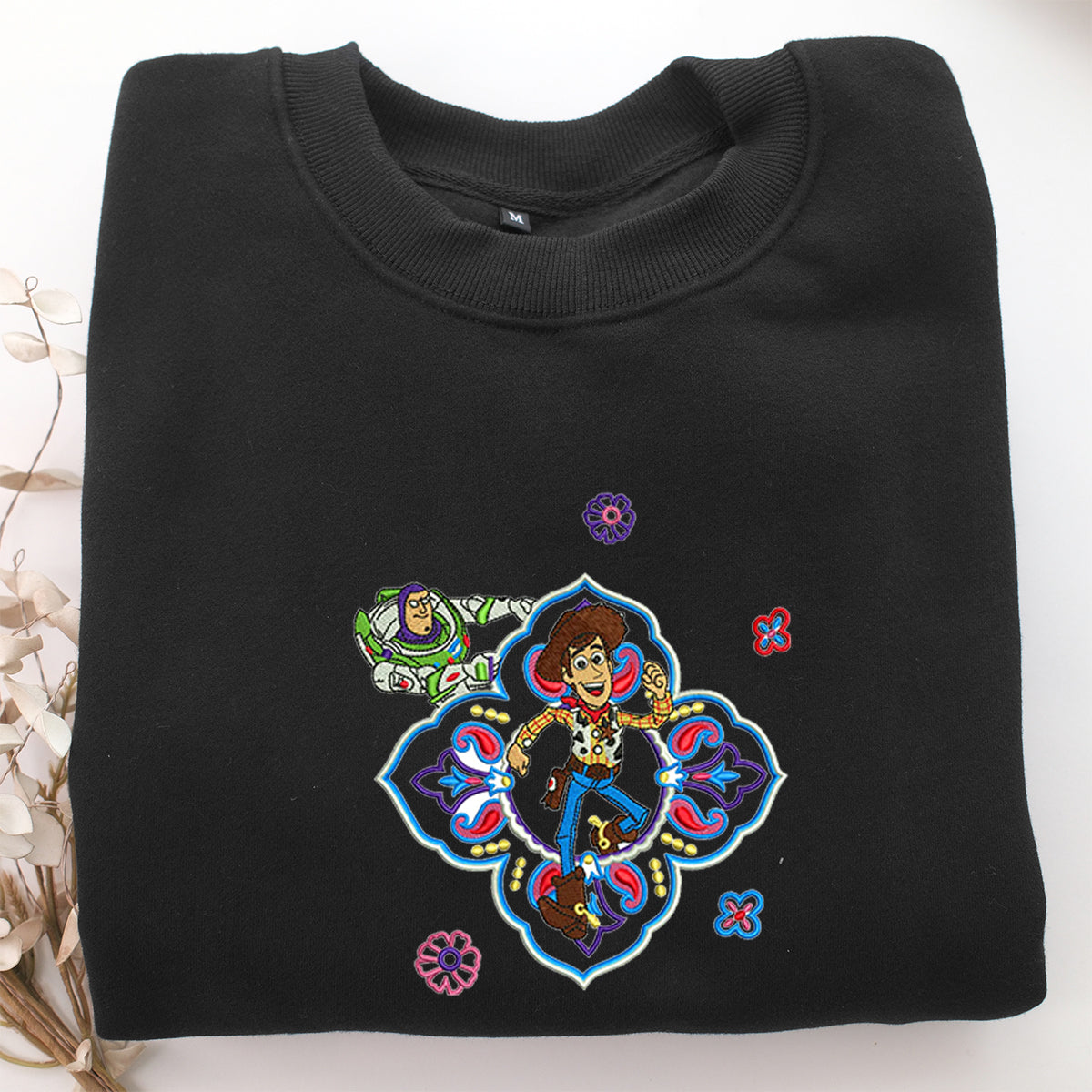 The Toy Story v2 Embroidery, Disneyland Embroidered Sweatshirt, Movie Disney Inspired, Valentine's Day Gifts Idea For Him Her
