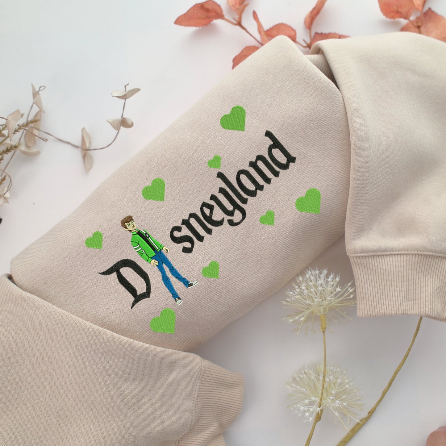 Ben 10 Alien Force Disneyland Embroidery, Disneyland Embroidered Sweatshirt, Movie Disney Inspired, Valentine's Day Gifts Idea For Him Her