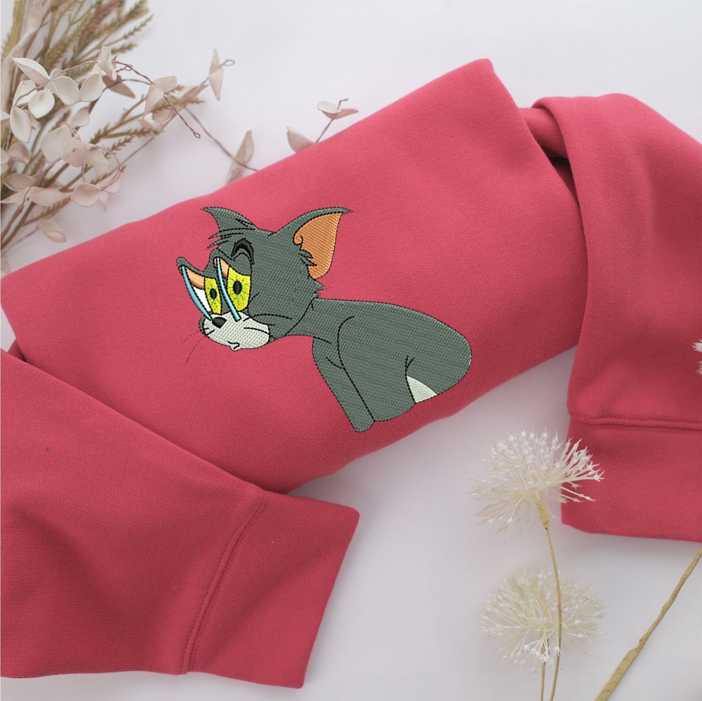 Tired Tom Nike Embroidered Sweatshirt, Nike Movie Inspired, Valentine's Day Gifts Idea For Him Her