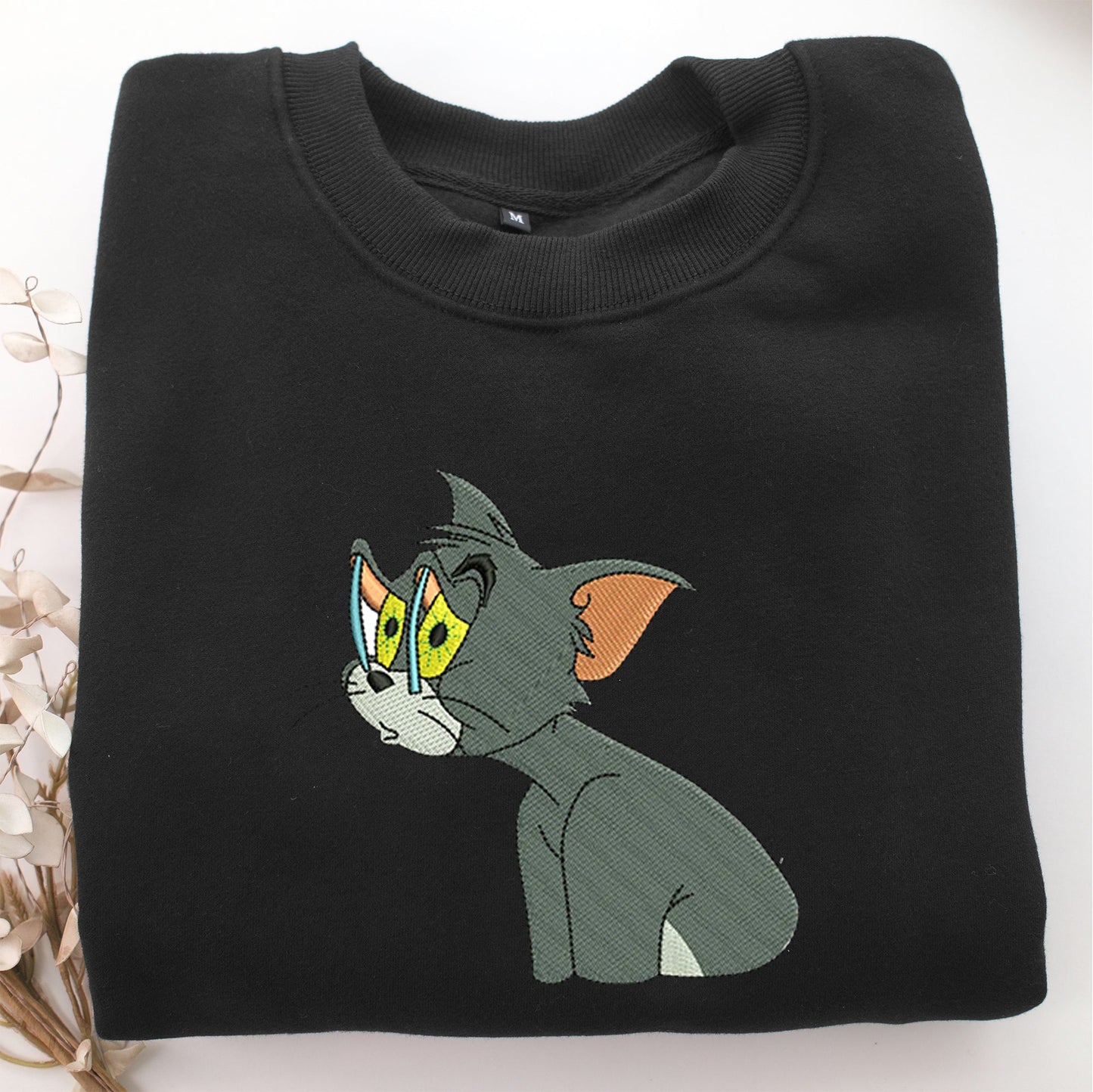 Tired Tom Nike Embroidered Sweatshirt, Nike Movie Inspired, Valentine's Day Gifts Idea For Him Her