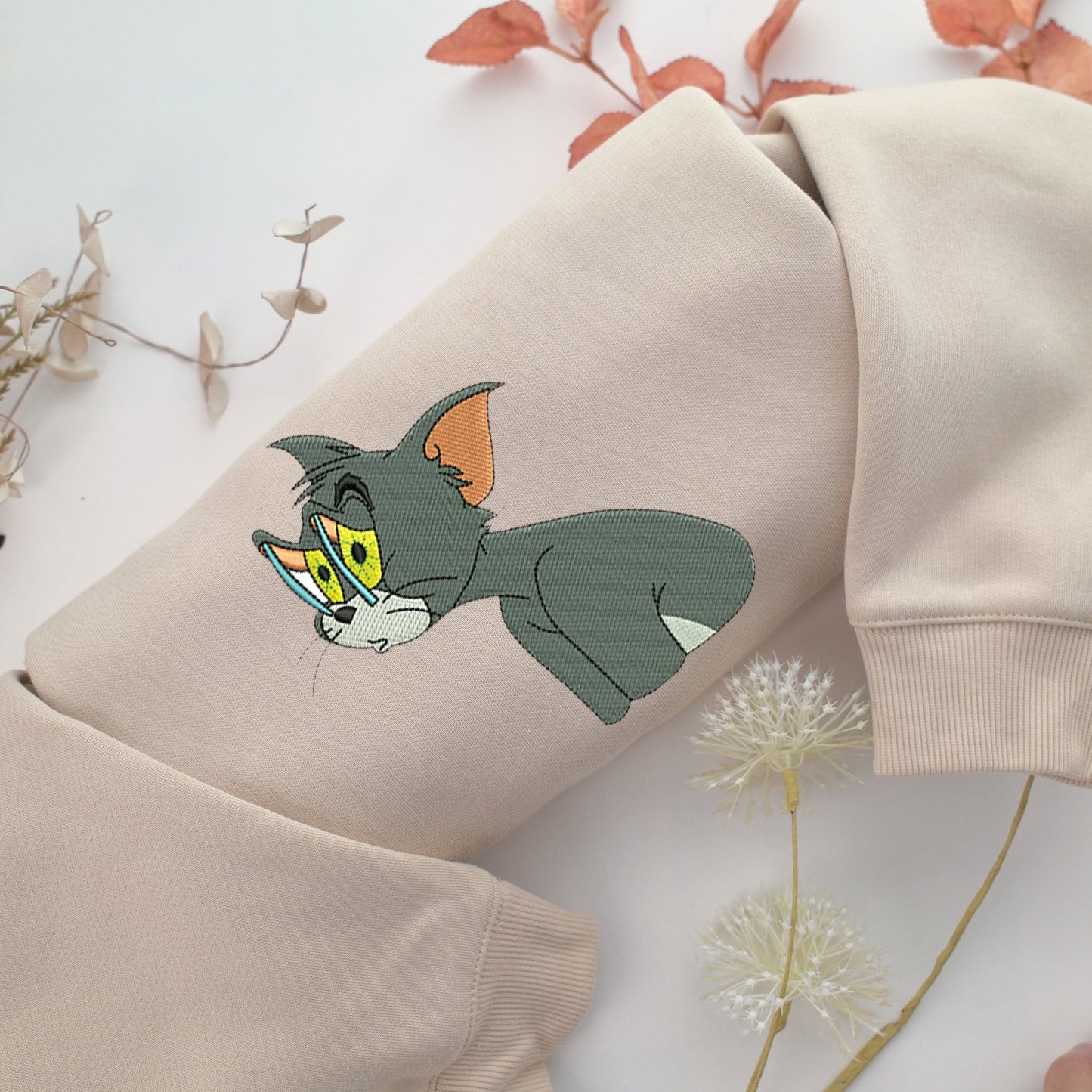 Tired Tom Nike Embroidered Sweatshirt, Nike Movie Inspired, Valentine's Day Gifts Idea For Him Her