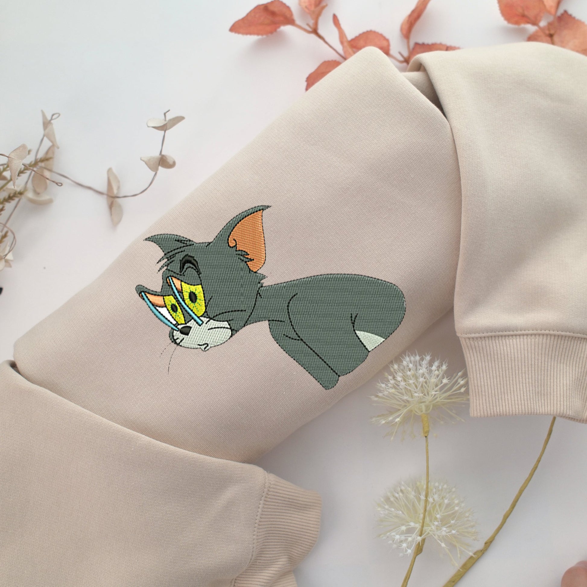 Tired Tom Nike Embroidered Sweatshirt, Nike Movie Inspired, Valentine's Day Gifts Idea For Him Her