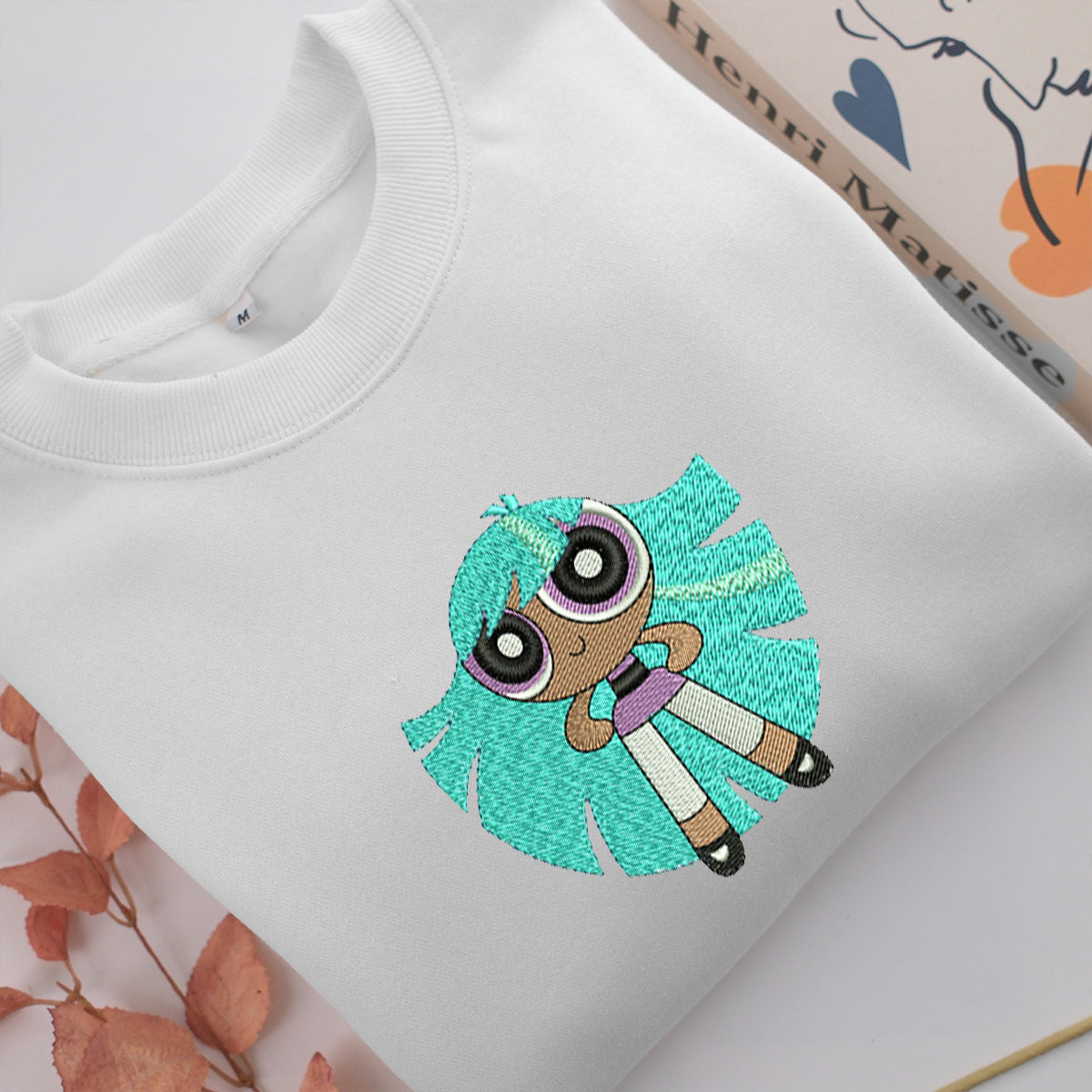 Bliss Embroidery, Disneyland Embroidered Sweatshirt, Movie Disney Inspired, Valentine's Day Gifts Idea For Him Her