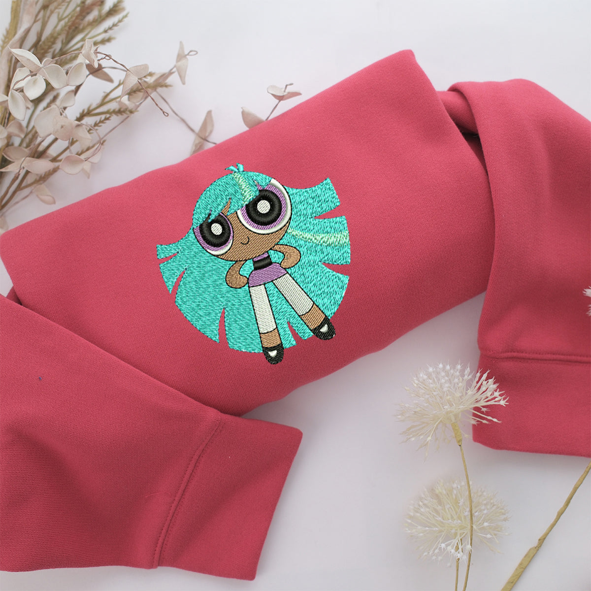 Bliss Embroidery, Disneyland Embroidered Sweatshirt, Movie Disney Inspired, Valentine's Day Gifts Idea For Him Her