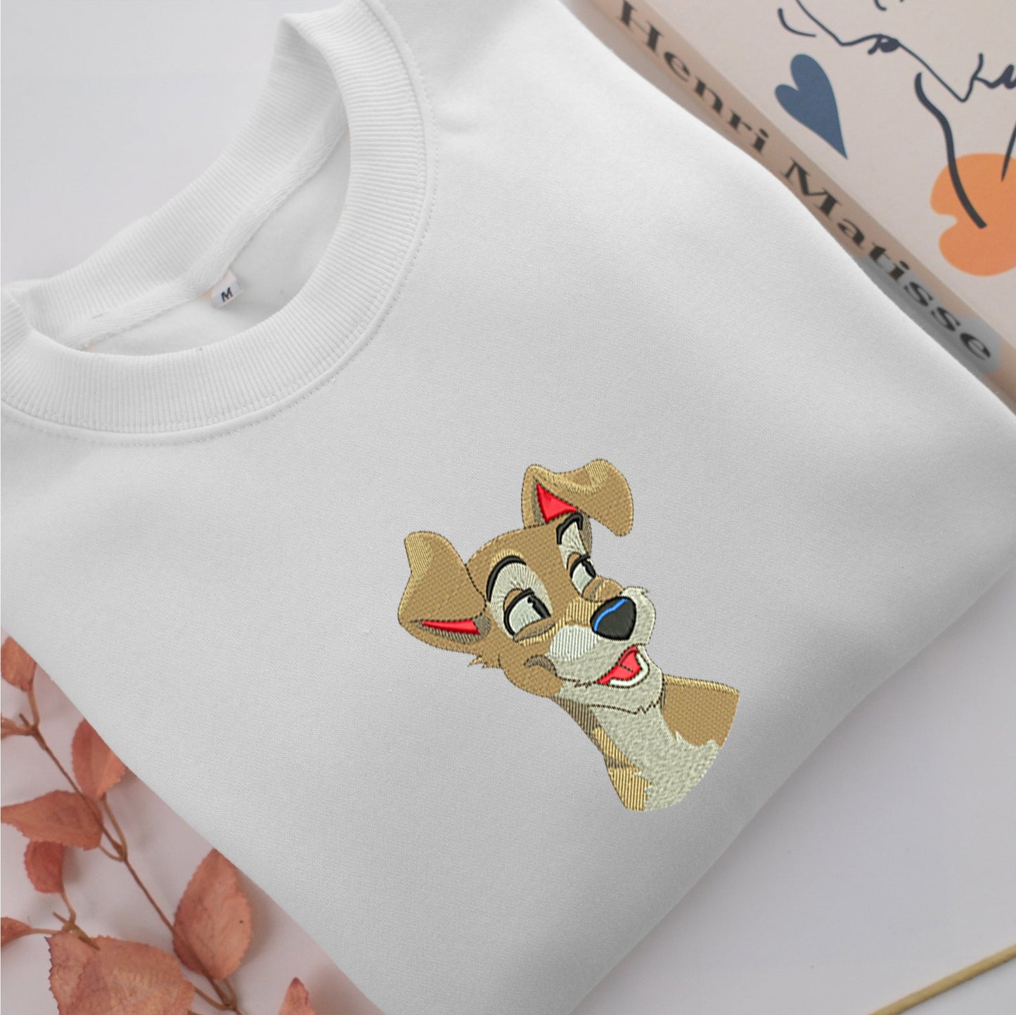 Tramp Nike Embroidered Sweatshirt, Nike Movie Inspired, Valentine's Day Gifts Idea For Him Her