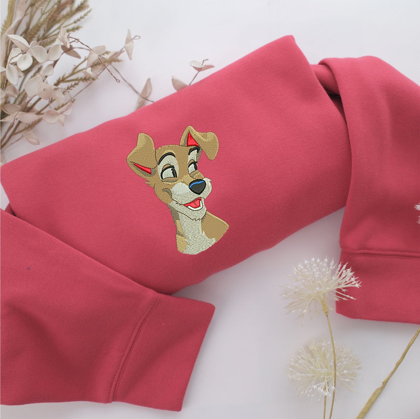 Tramp Nike Embroidered Sweatshirt, Nike Movie Inspired, Valentine's Day Gifts Idea For Him Her