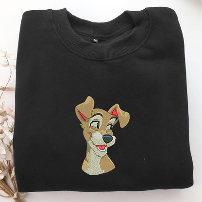Tramp Nike Embroidered Sweatshirt, Nike Movie Inspired, Valentine's Day Gifts Idea For Him Her