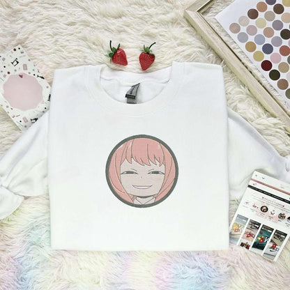 Anya Forger Spy X Family Anime Embroidered Shirt