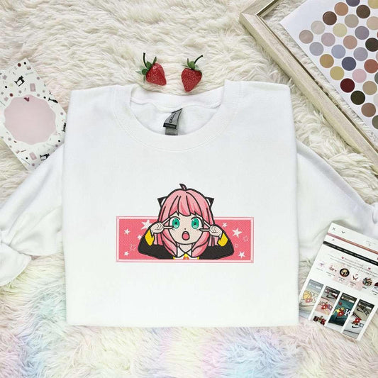 Anya Forger Spy X Family Anime Embroidered Shirt