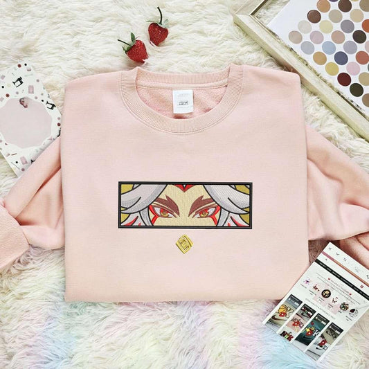 Arataki Itto Genshin Impact Anime Embroidered Shirt