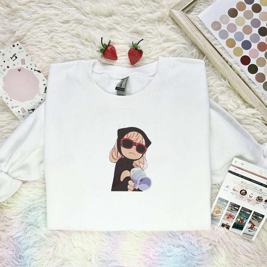 Anya Forger Spy X Family Anime Embroidered Shirt