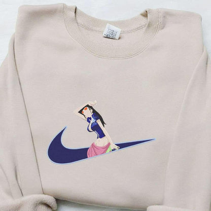 Swoosh X Nico Robin Anime Embroidered Sweatshirt One Piece