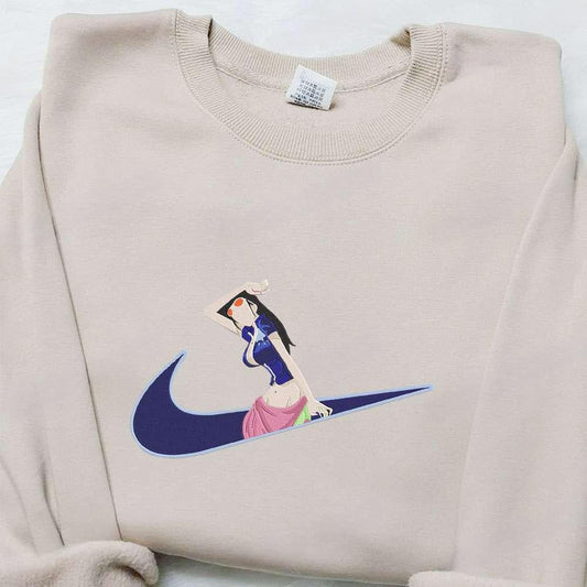 Swoosh X Nico Robin Anime Embroidered Sweatshirt One Piece
