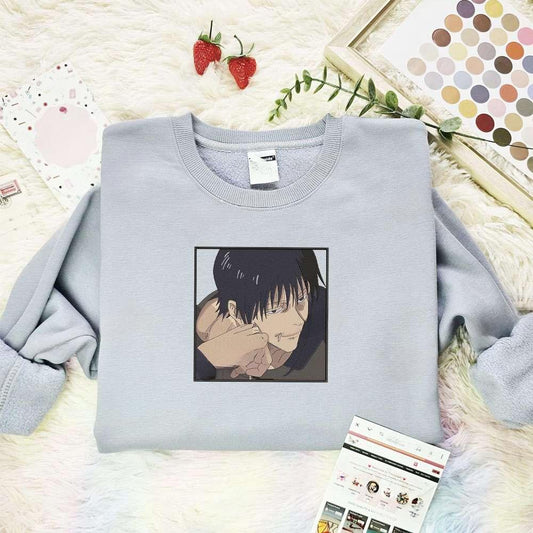 Toji Fushiguro Jujutsu Kaisen Anime Embroidered Shirt