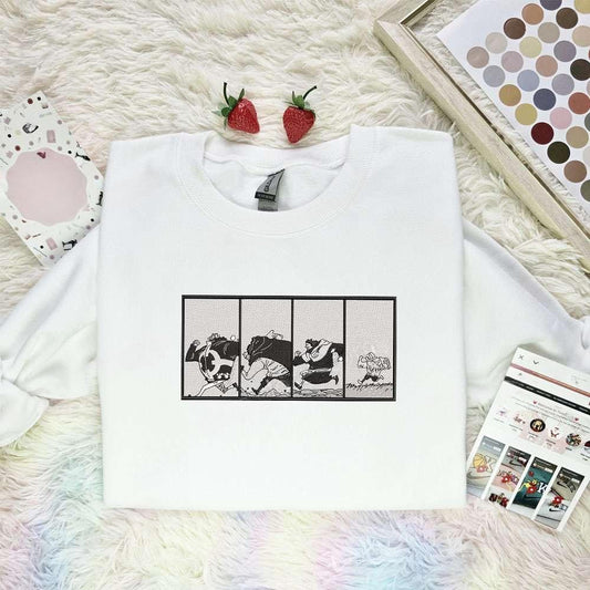 The Life Of Kuma One Piece Anime Embroidered Shirt