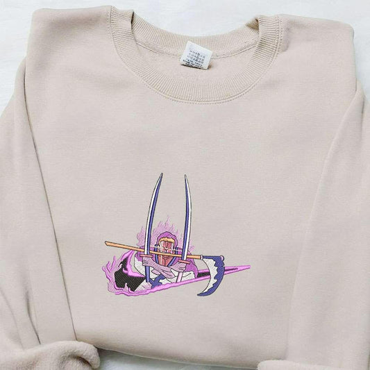 Swoosh X Roronoa Zoro Embroidered Sweatshirt One Piece Embroidered Shirt