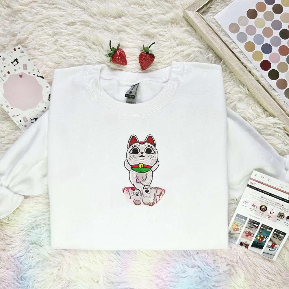 Turbo Granny Dandadan Anime Embroidered Shirt