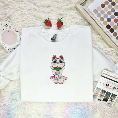 Turbo Granny Dandadan Anime Embroidered Shirt