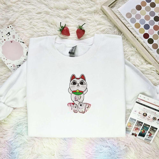 Turbo Granny Dandadan Anime Embroidered Shirt