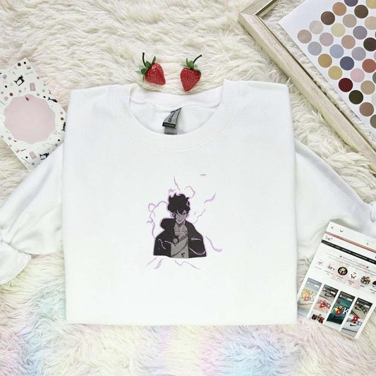 Sung Jinwoo Solo Leveling Anime Embroidered Shirt