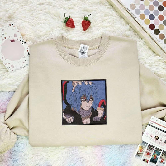 Tomura Shigaraki My Hero Academia Anime Embroidered Shirt