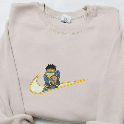 Uchiha Obito Naruto Anime Embroidered Shirt