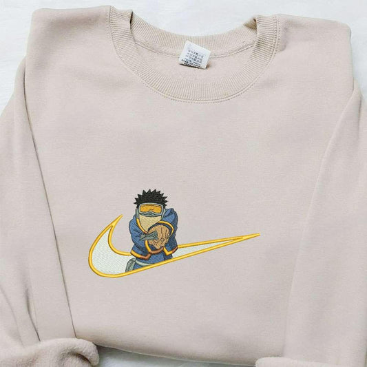 Uchiha Obito Naruto Anime Embroidered Shirt