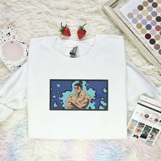 Todo Aoi Jujutsu Kaisen Anime Embroidered Shirt