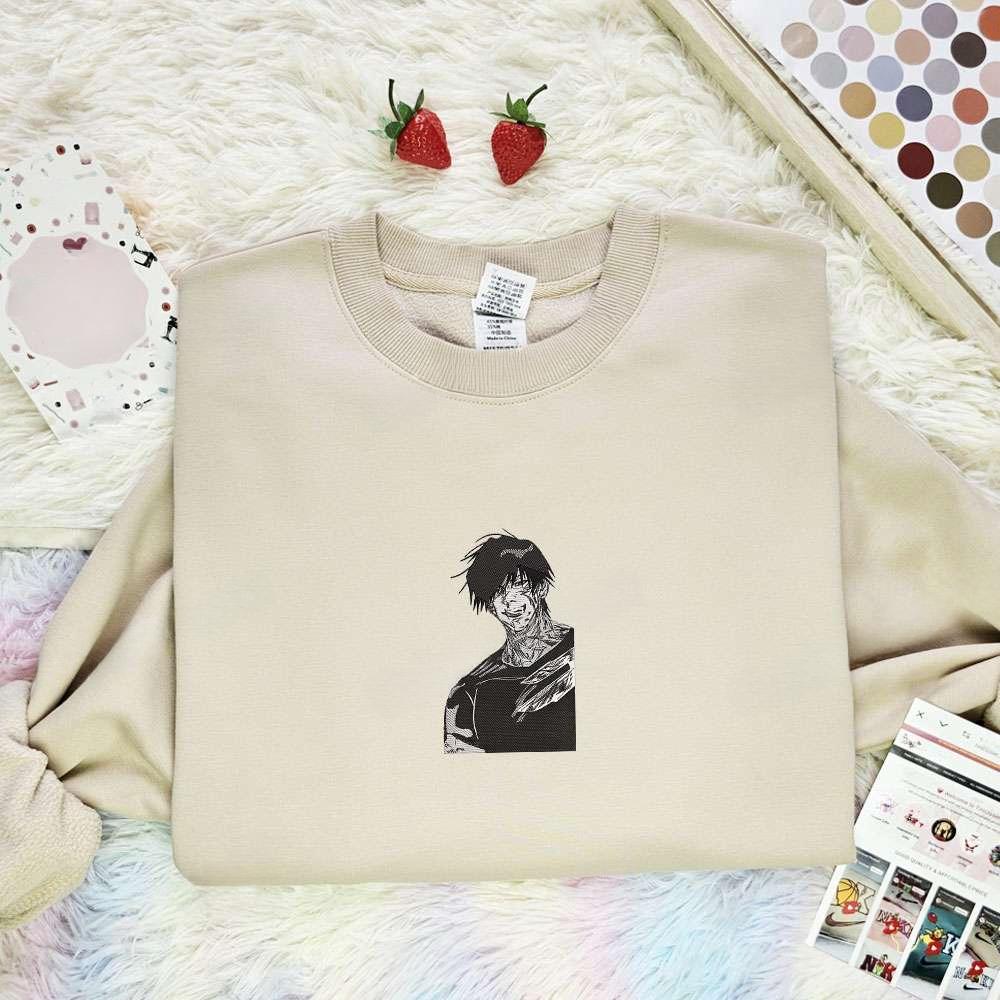 Toji Fushiguro Jujutsu Kaisen Anime Embroidered Shirt