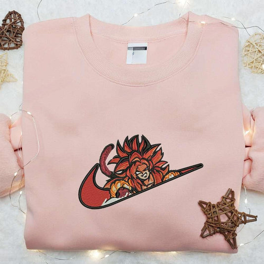 Super Saiyan 4 Goku And Super X Nike Anime Swoosh