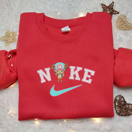 Tony Tony Chopper Nike Embroidered Shirt One Piece Embroidered Shirt Nike Inspired Shirt 2