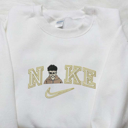 The Wendknd x Nike Embroidered Hoodie Celebrity Embroidered Shirt Nike Inspired Embroidered Shirt