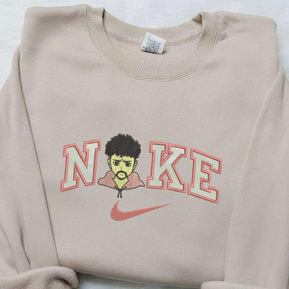 The Wendknd x Nike Embroidered Hoodie Celebrity Embroidered Shirt Nike Inspired Embroidered Shirt