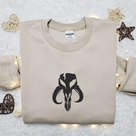 The Mandalorian This Is The Way Embroidered Hoodie Star Wars Movie Embroidered Shirt Best Gift Ideas