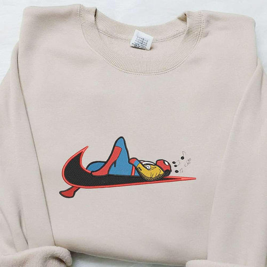 Swoosh x Spider_Man Movie Embroidered Shirt Marverl Comics Embroidered T shirt Best Gift Ideas for Family