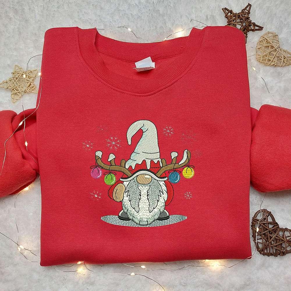Bobbles Merry Christmas Embroidered Sweatshirt Christmas Embroidered Hoodie Best Christmas Gift Ideas