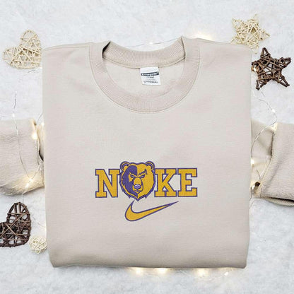 California Golden Bears x Nike Embroidered Shirt NFL Sports Embroidered Hoodie Best Fandom Gift Ideas