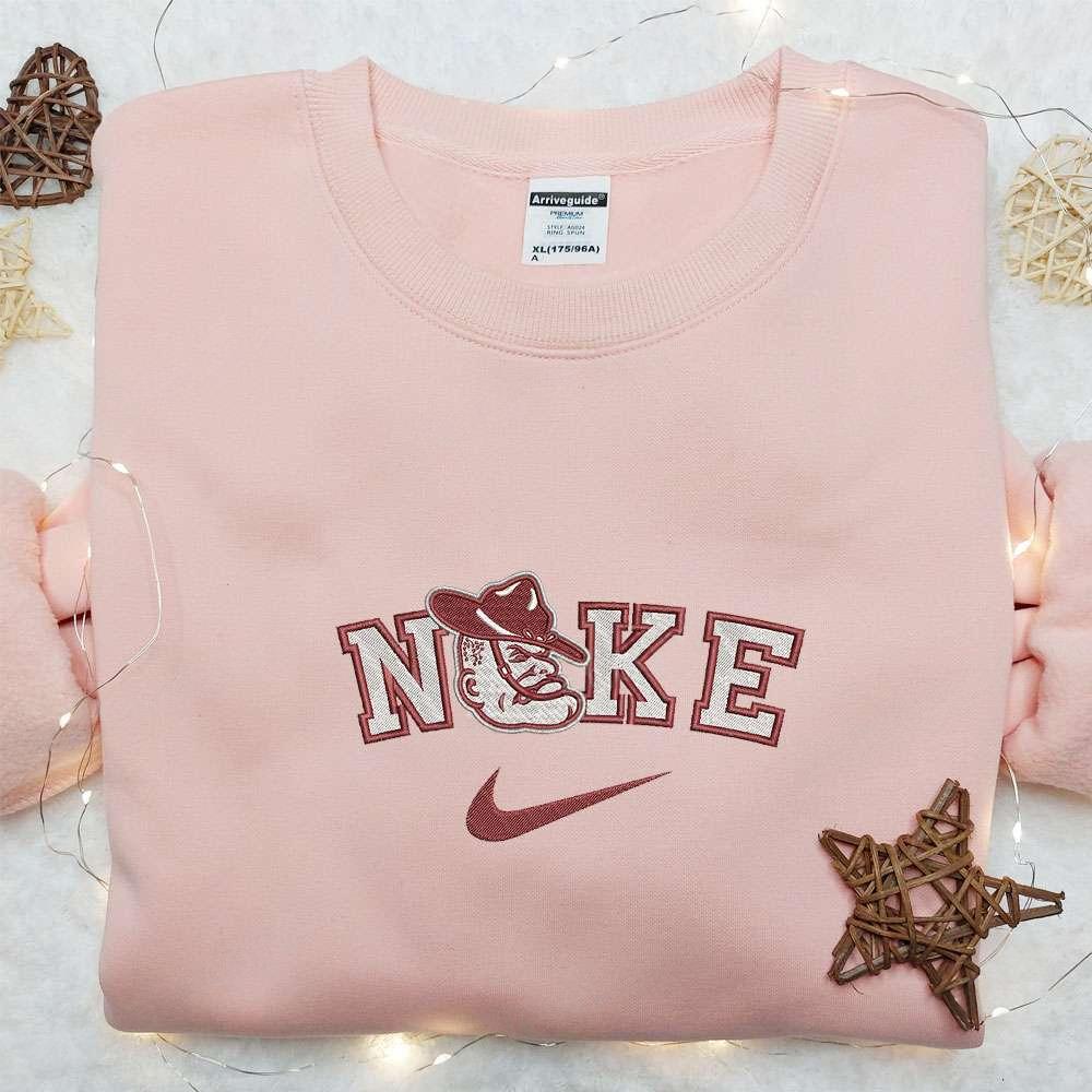 Texas AM Aggies x Nike Embroidered Shirt NCAA Sports Embroidered Hoodie Best Gift Idea