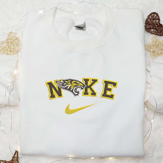 Towson Tigers x Nike Embroidered Shirt NCAA Sports Embroidered Hoodie Best Gift Idea
