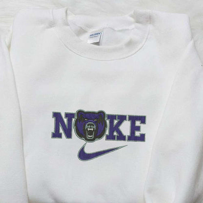 UCA Bears x Nike Embroidered Shirt NFL Sports Embroidered Hoodie Best Fandom Gift Ideas 1