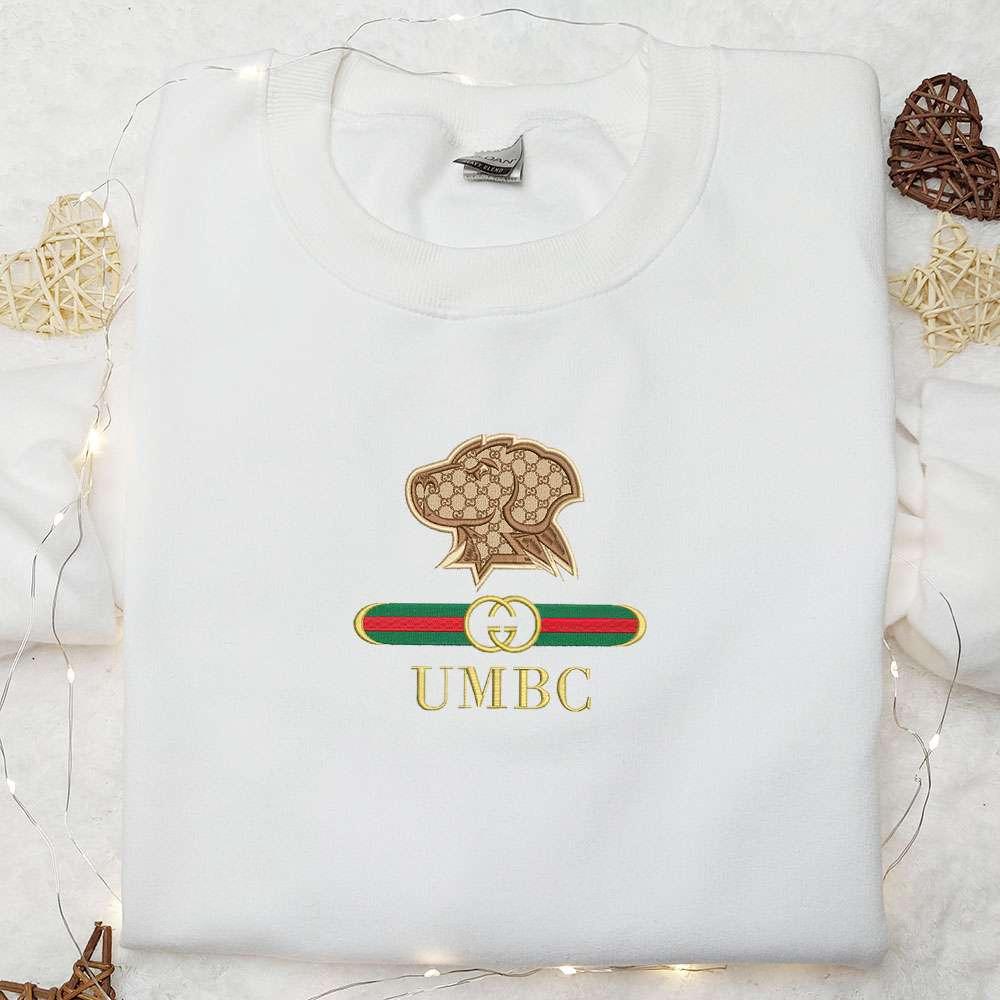 UMBC Retrievers x Gucci Embroidered Shirt NCAA Sports Embroidered Hoodie Best Gift Idea